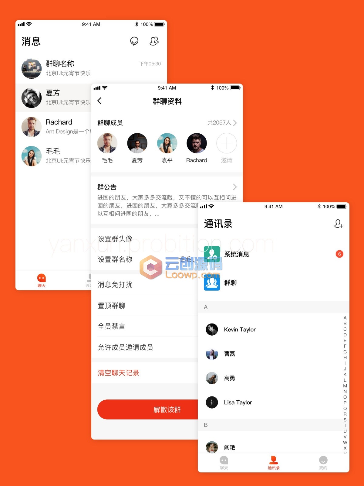 2021最新云讯IM即时聊天通讯系统Android+iOS原生APP源码 - 文章相册插图
