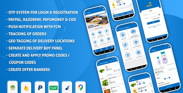 【eLooKart v2.0.4.2】多功能在线购物原生Android应用APP源码 全开源可二开
