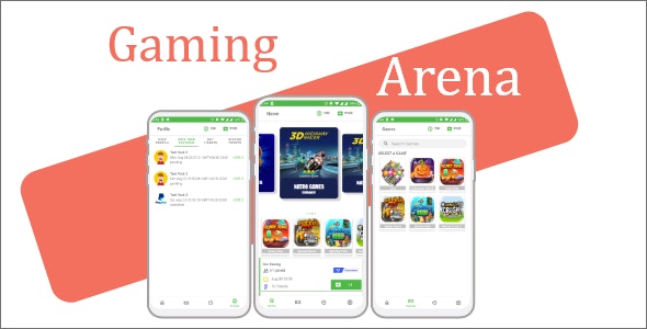 【玩游戏赚钱APP】仿MPL游戏幻想锦标赛Android应用APP源码+Firebase后端