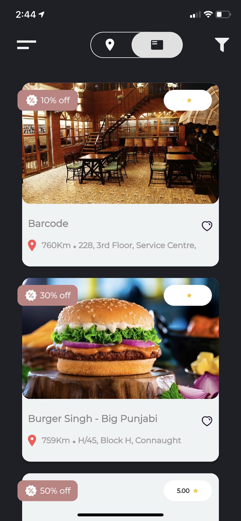 饭店餐厅评价系统Flutter架构App源码 含android+ios+web三端 全开源 - 文章相册插图