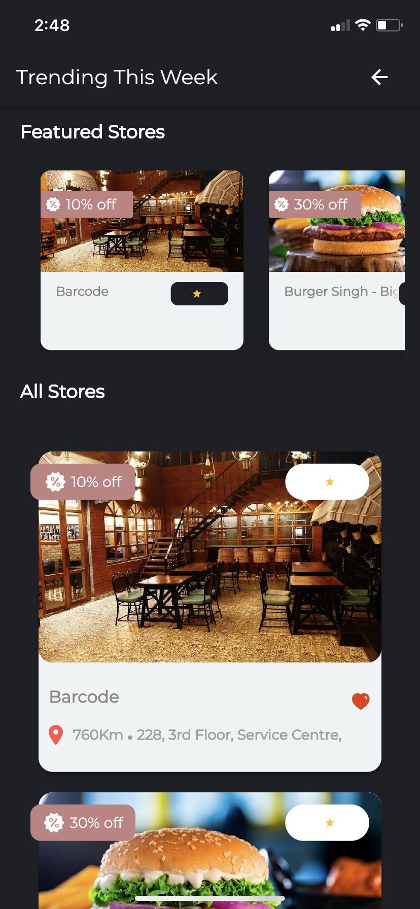 饭店餐厅评价系统Flutter架构App源码 含android+ios+web三端 全开源 - 文章相册插图