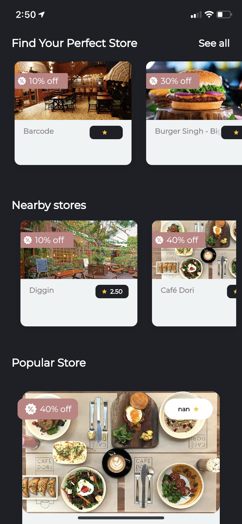 饭店餐厅评价系统Flutter架构App源码 含android+ios+web三端 全开源 - 文章相册插图