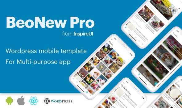【BeoNews Pro v4.0】将Wordpress网站转换为React Native移动APP的APP源码