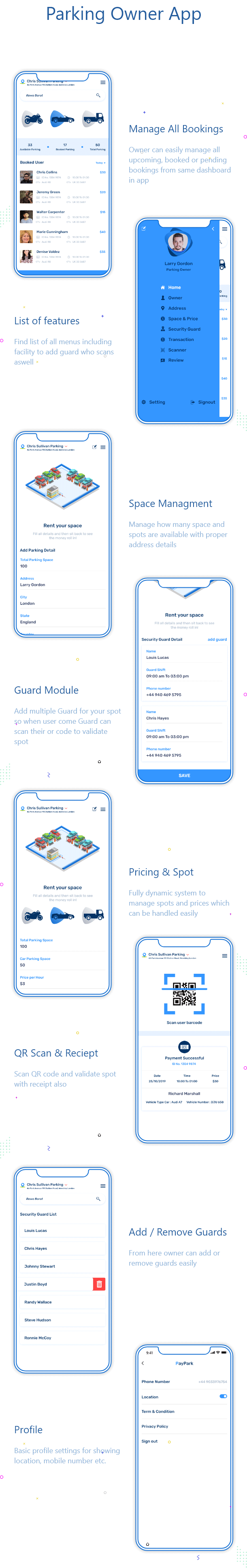 LooPark停车预约停车管理系统手机APP源码带后台(Web+Android+IOS三端)