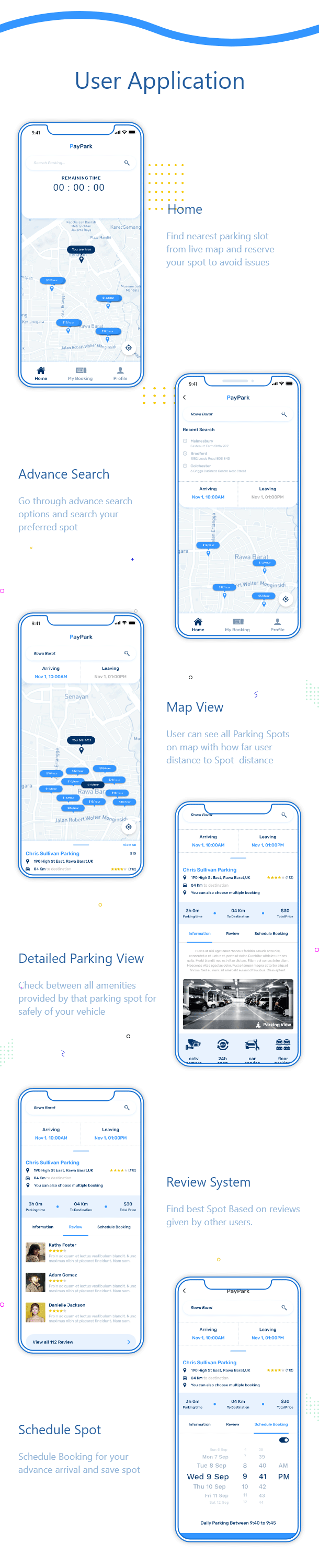 LooPark停车预约停车管理系统手机APP源码带后台(Web+Android+IOS三端)