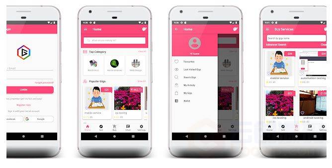 自由劳力交易市场PHP网站源码 带Android+IOS手机APP源码