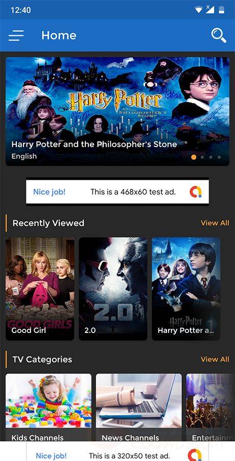ALive TV直播电视/影视点播系统Android手机APP源码+PHP后端V1.4