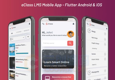 ClassMate网校网课系统源码配套Flutter手机APP源码V3.3
