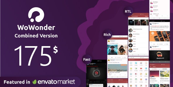 WoWonder Combined聊天时间线和新闻Feed双端APP源码V3.9.0