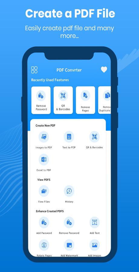PDF实用小工具Android原生应用APP源码