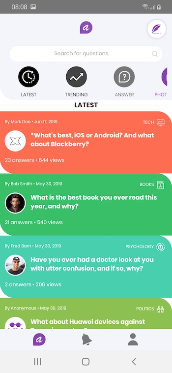 【looQuestion v4.15】问答社区/问答系统/有问必答原生Android应用APP源码 全开源可二开