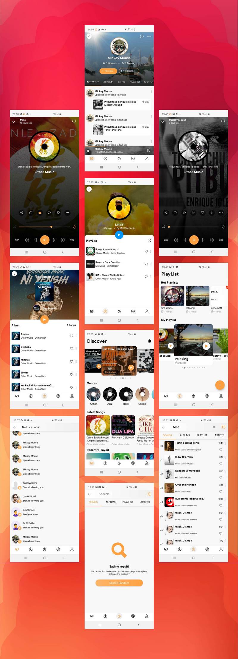 DSound音乐交流分享社区平台Android原生APP源码V2.5.1