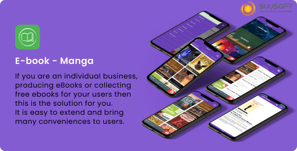 【EbookApp 1.5.1】在线电子书阅读管理系统原生Android+IOS双端APP源码 支持Admob