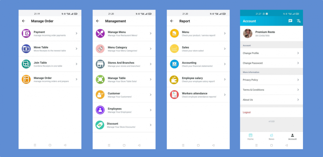 【iRestoAndroid 1.0.1】多餐厅多语言多分支餐厅管理系统Android原生APP源码+PHP后台 全开源可二开 -2 【iRestoAndroid 1.0.1】多餐厅多语言多分支餐厅管理系统Android原生APP源码+PHP后台 全开源可二开 -2