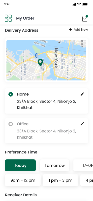 GoFresh同城跑腿送货系统Flutter双端APP源码V7.2.1+Web前后端+商家骑手APP