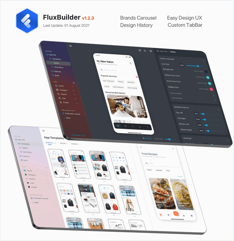 FluxWooStore电商购物系统Flutter手机APP源码V3.0.7