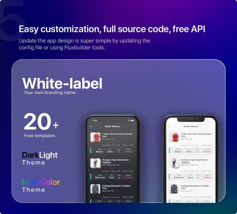 FluxWooStore电商购物系统Flutter手机APP源码V3.0.7