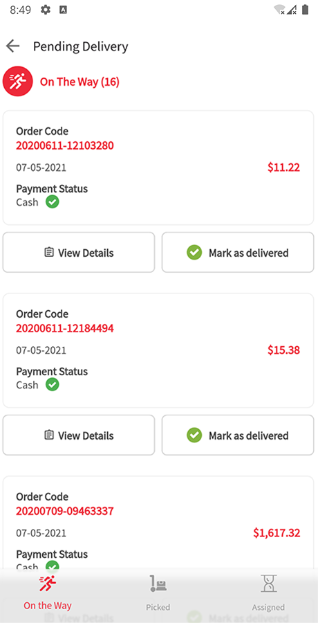 Active eCommerce Delivery Boy购物商城Flutter送货员APP源码V3.7