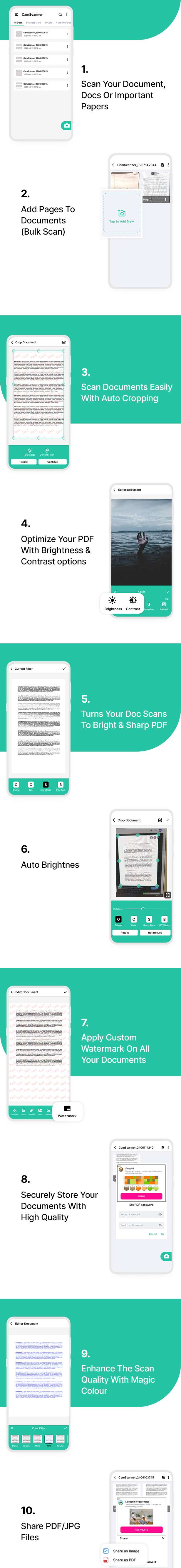 全开源PDF文档扫描仪Android手机原生APP源码V8.23