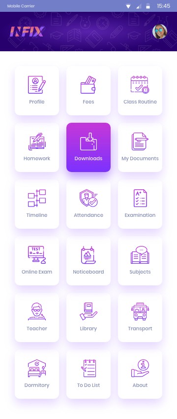 looInfixFlux全开源学校和教育机构ERP系统Flutter手机APP源码V2.4.0
