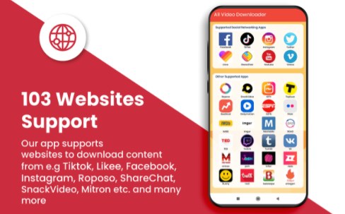 Tiktok|脸书|抖音短视频无水印下载器Android原生APP源码V9.4.9