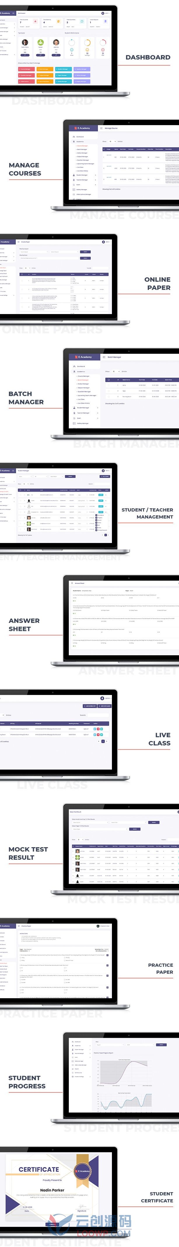 YunDemy在线学习课程和知识付费系统PHP源码+APP源码/Zoom直播课堂