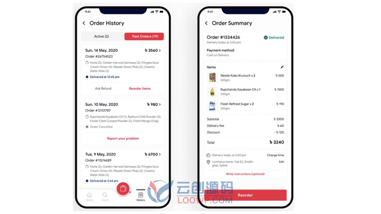 MyGrocer生鲜杂货餐饮同城外卖Flutter手机APP源码V1.8.0 全端带PHP后台