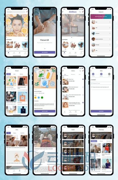 【WooReact 2.2.0】Woocommerce商城购物网站Android+iOS双端APP应用React Native源码