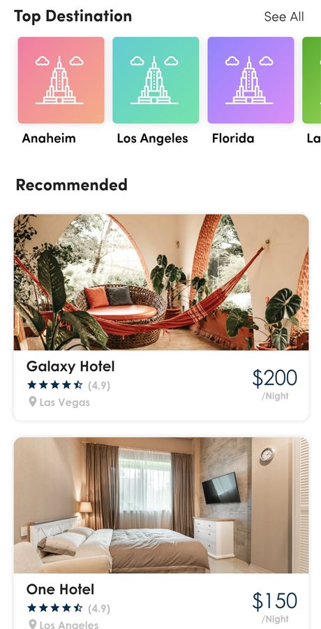 [1.0]iHotel宾馆酒店预订系统Android和iOS双端APP源码Flutter工程带PHP后端 支持多语言含中文
