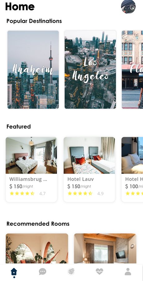 [1.0]iHotel宾馆酒店预订系统Android和iOS双端APP源码Flutter工程带PHP后端 支持多语言含中文