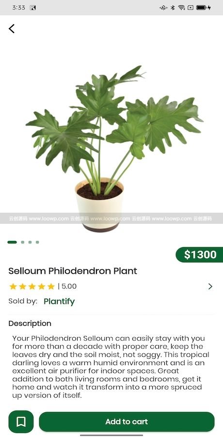 [1.0]iPlant花草绿植和周边产品购物系统移动应用Flutter工程APP源码|基于WordPress后端