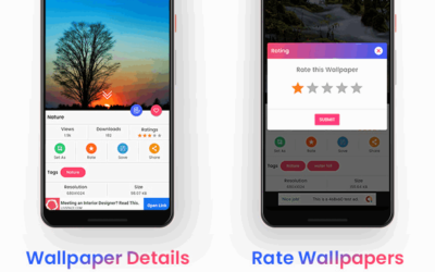 4KWallPaper全高清|4K和超高清手机壁纸Android应用APP源码V9.0 + 后端PHP源码