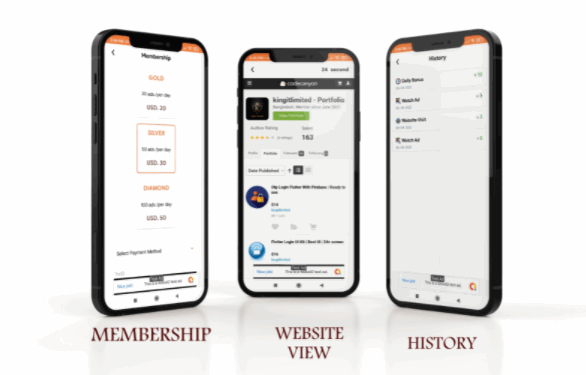 iEarn看广告奖励积分和提现Android手机APP源码V3.0.0