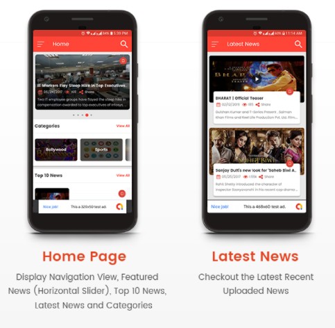 Android图片视频新闻头条资讯阅读应用APP源码