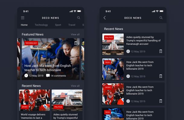 iDecoNews新闻博客WordPress网站Android手机原生APP源码V2.1.0