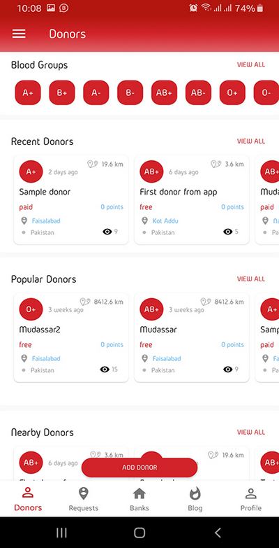 [3.1.1]iBloodBank献血血库管理原生Android应用APP源码|带管理后台和Material设计