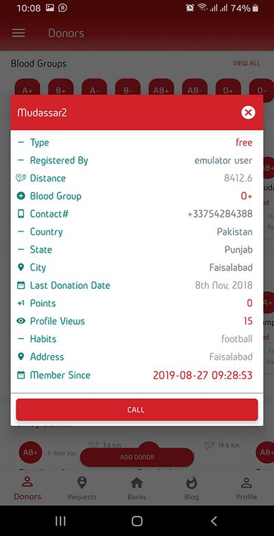 [3.1.1]iBloodBank献血血库管理原生Android应用APP源码|带管理后台和Material设计