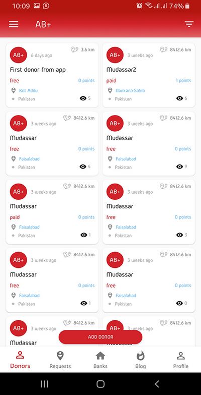 [3.1.1]iBloodBank献血血库管理原生Android应用APP源码|带管理后台和Material设计