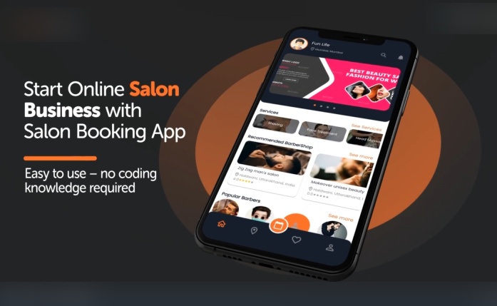 iFresha同城周边美发沙龙SPA按摩服务预约Flutter手机APP源码带管理后台