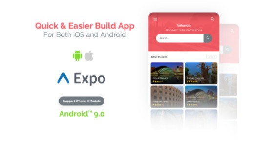 iCityGuide城市名胜古迹旅游向导React Native手机APP源码带PHP后端