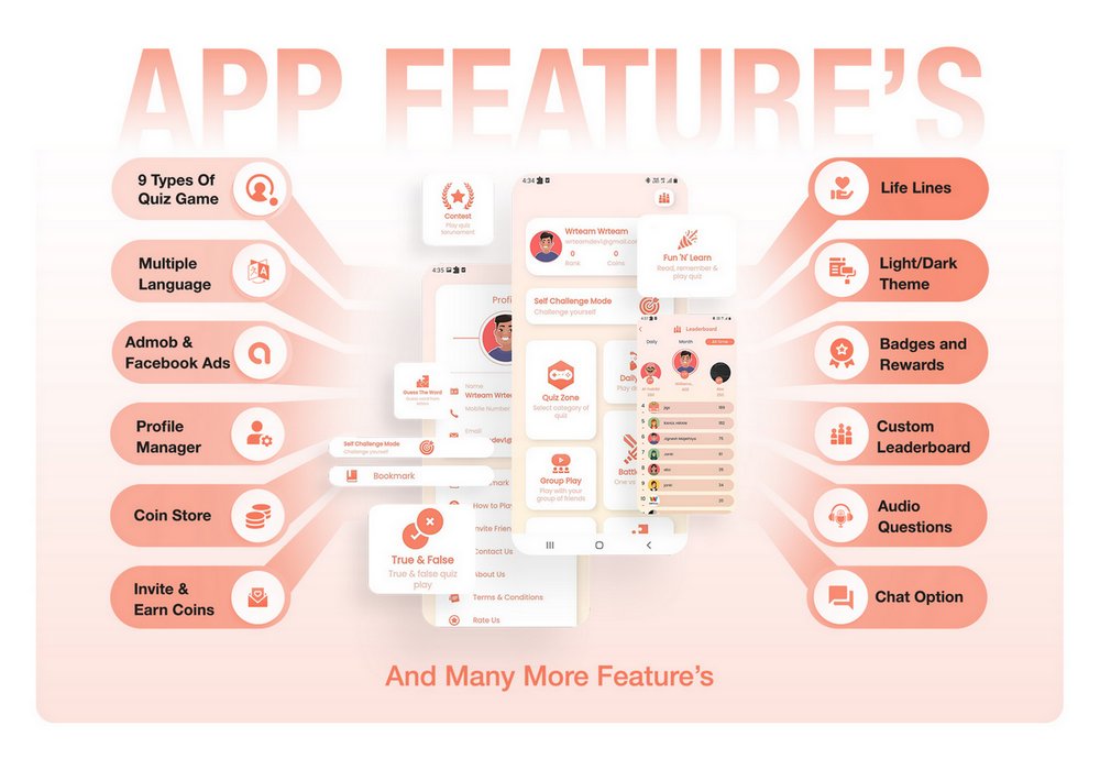 FluxQuiz多语言测试测验和答题系统Flutter手机APP源码V2.0.5 破解版
