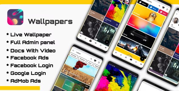 LivePhoto在线壁纸应用Android手机APP源码带PHP后端V3.0