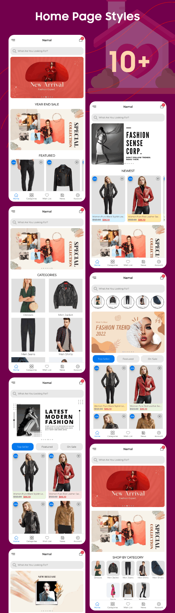 Rawoo通用WooCommerce跨境电商购物Ionic&Flutter手机APP源码V3.1.0