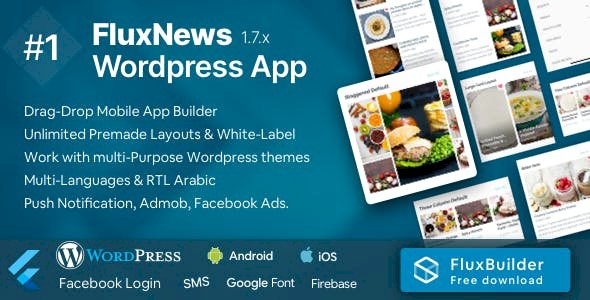 WordPress博客网站Flutter手机APP源码V4.1.1