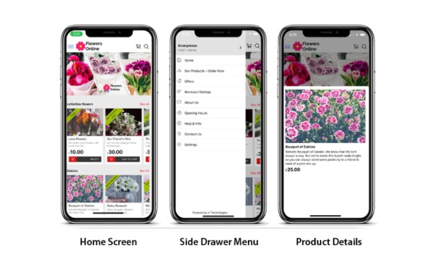 Florists全端齐全在线订花配送系统APP源码含PHP后台V6.1