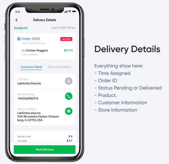 DeliveMan同城跑腿送货员管理React Native应用APP源码V2.3.0 + WordPress后端