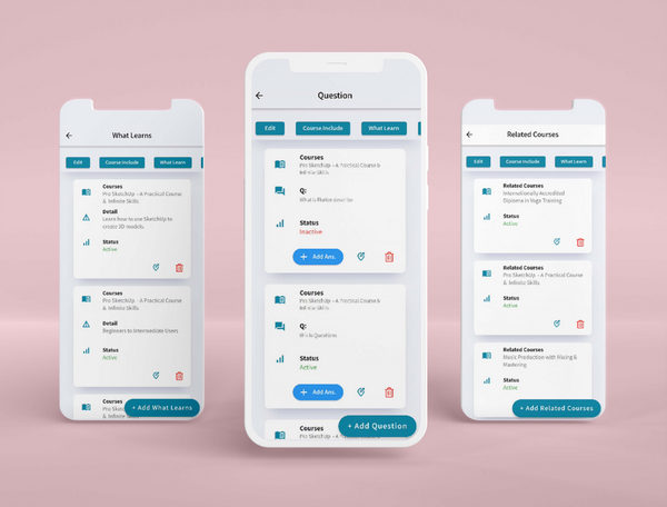 Instructor网课系统讲师端Flutter手机应用APP源码V1.0