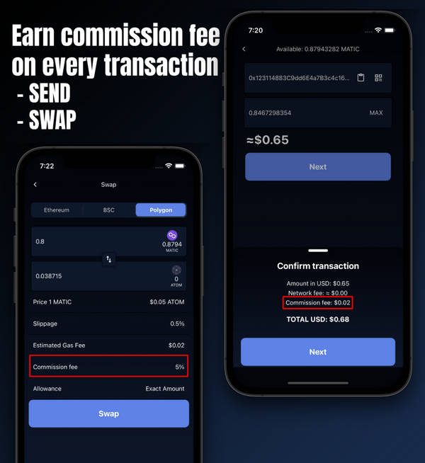 非托管多合一区块链钱包和DeFi网关React Native双端APP源码