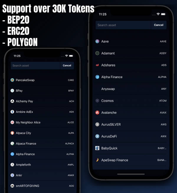 非托管多合一区块链钱包和DeFi网关React Native双端APP源码