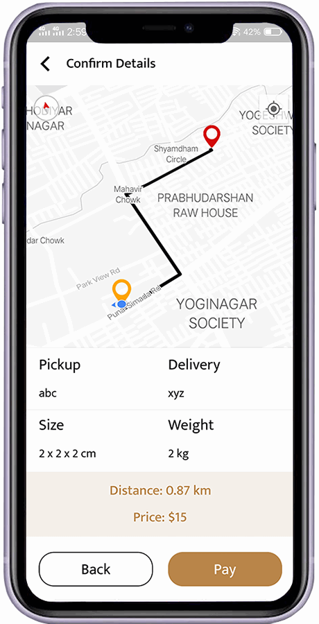 含30屏同城跑腿外卖送货Flutter 3应用APP模板V2.6版 用户+骑手端